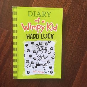 Two dairy of the wimpy kid books